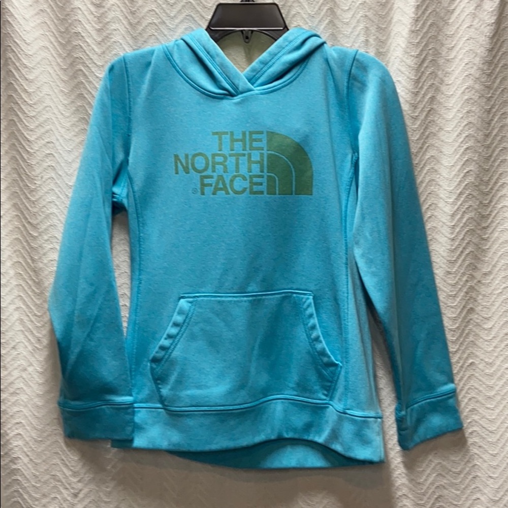 North Face blue ladies medium hoodie